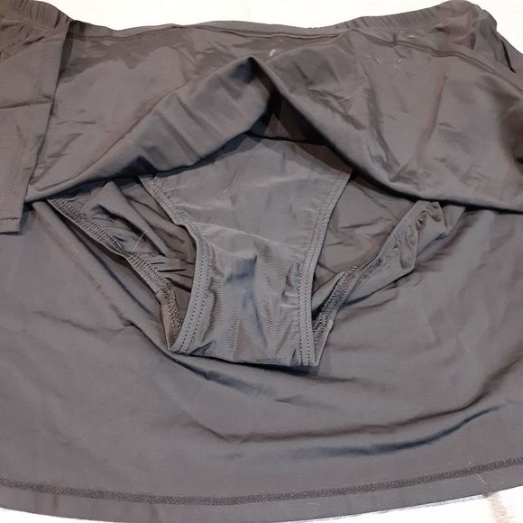 Swimsuits For All Plus Size Black Swim Skirt 20 - Picture 6 of 7